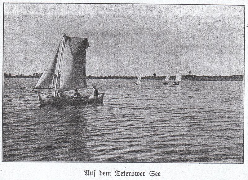 Auf dem Teterower See