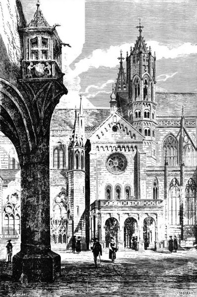 Die Kathedrale von Freiburg im Breisgau
