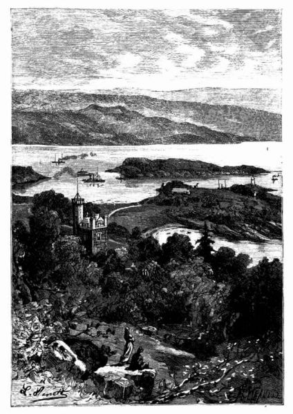 005a Die lange Meerenge der Kyles of Bute.