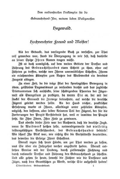Widmung aus der Reprint-Ausgabe