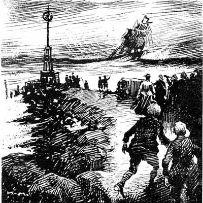 Auf der Warnemünder Mole