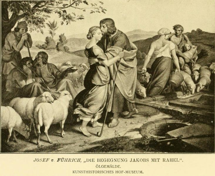 J. V. Führich, Jakob und Rahel