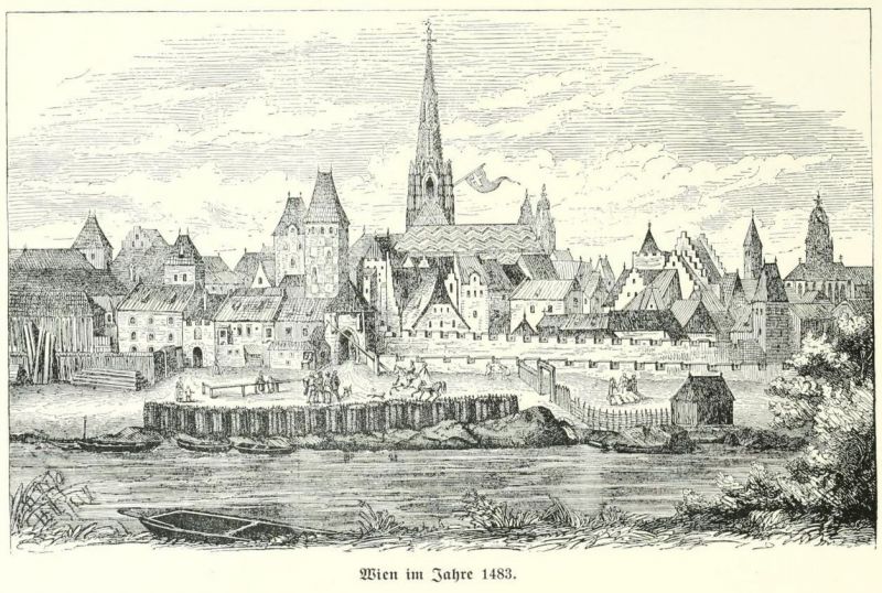 Altwiener-Bilderbuch 011 Wien im Jahre 1483