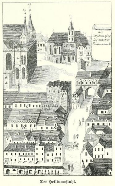 Altwiener-Bilderbuch 015 Der Heiltumsstuhl