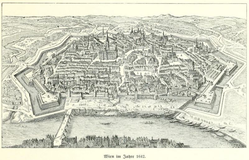 Altwiener-Bilderbuch 018 Wien im Jahre 1642