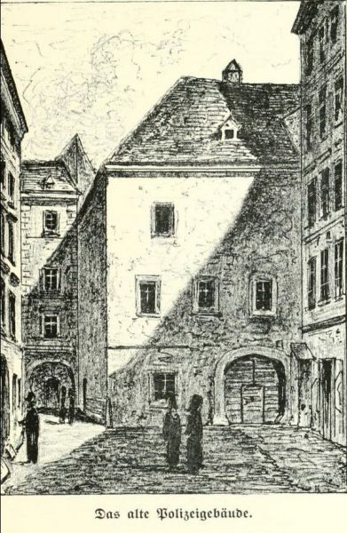Altwiener-Bilderbuch 058 Das alte Polizeigebäude
