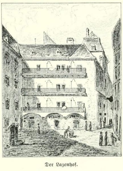 Altwiener-Bilderbuch 058 Der Lazenhof