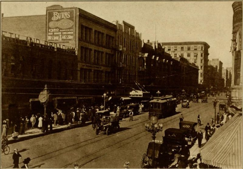 View on Broadway. 
