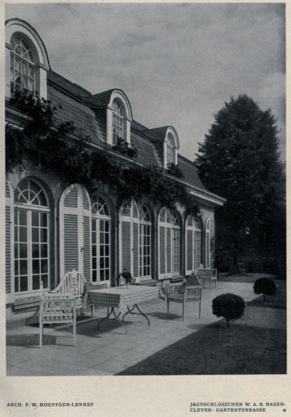 005 Remscheid-Ehringhausen - Jagdschlösschen W. A. Hasenclever – Gartenstraße – Arch. F. W. Hoeffgen-Lennep