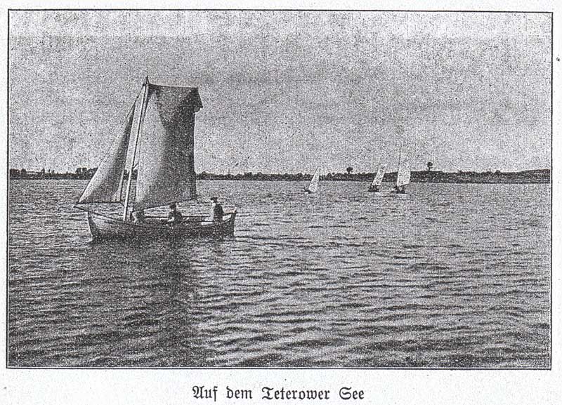 Auf dem Teterower See