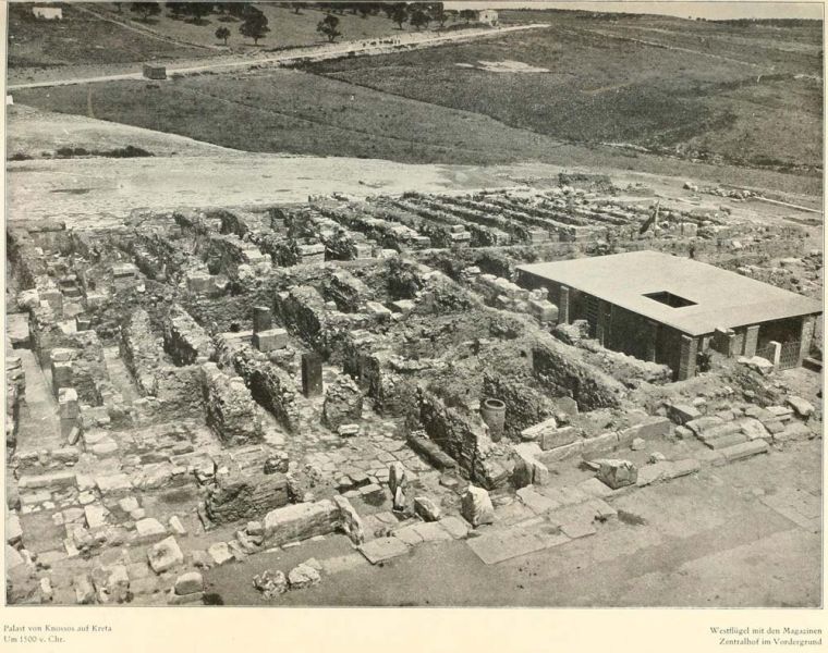 Abb. 04. Hof und Westflügel, Knossos 