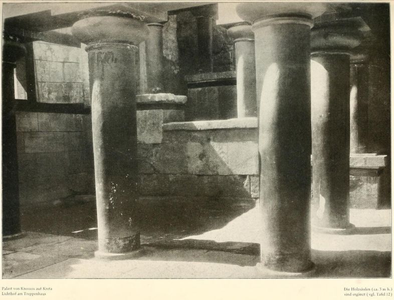 Abb. 08. Lichthof beim Treppenhaus, Knossos 