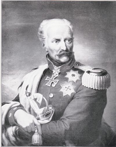 Blücher, Gemälde von Gebauer (Hohenzollernmuseum)