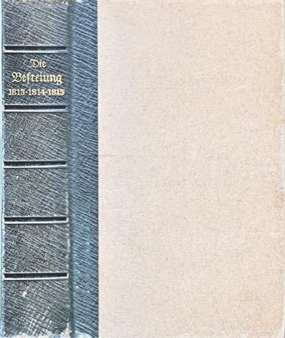 Die Befreiung 1813-1814-1815, Original-Cover