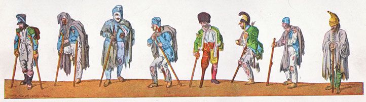 Die Trümmer der französischen Armee bei ihrer Rückkehr ins Vaterland. 2
