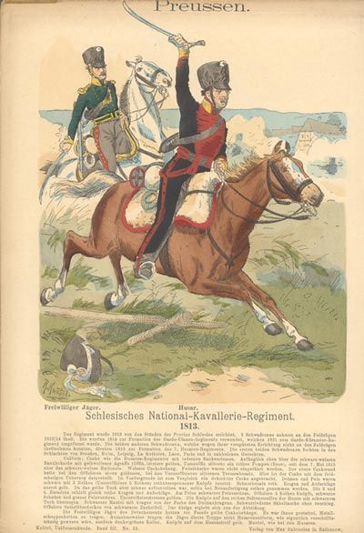 Schlesisches National-Kavallerie-Regiment, Preußen