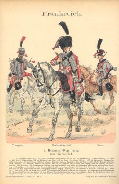 3. Husaren-Regiment unter Napoleon I.