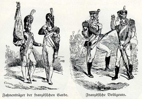 Französiche Soldaten.