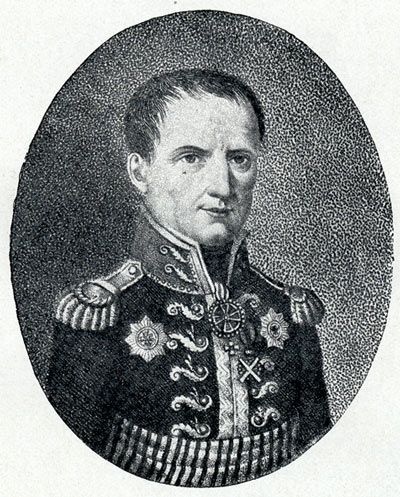 Fürst Kutusow, Oberbefehlshaber der russischen Armee 1745-1813. 