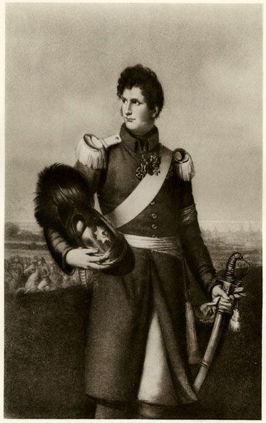 Wilhelm Graf von Schwerin 1773-1815, gefallen in der Schlacht von Belle-Aliance.