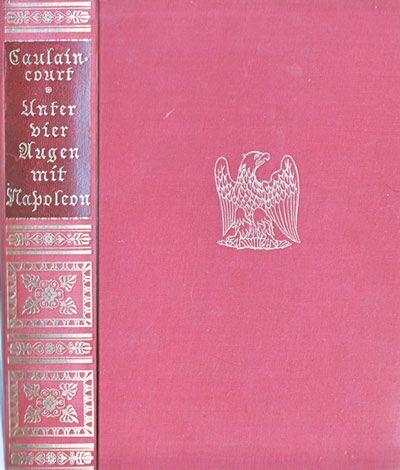 Unter vier Augen mit Napoleon - Original-Cover 1937