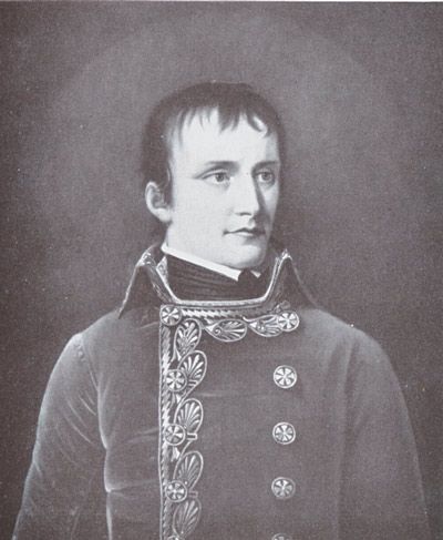 Bonaparte als Konsul. Gemälde von R. Lefèvre, 1802