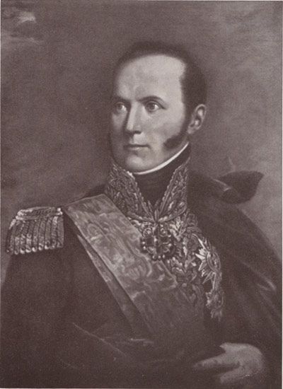 Bildnis Caulaincourts von F. P. Gérard