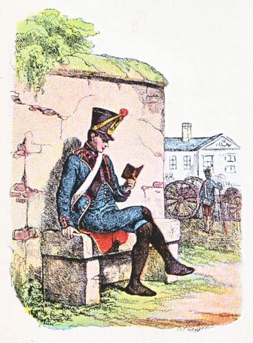 Franzoesischer Soldat nach dem Dienst