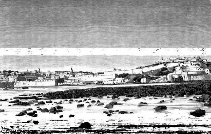Der Hafen von Tanger