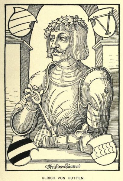 Ulrich von Hutten (1488-1523), deutscher Humanist
