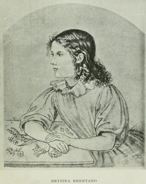 Bettine Brentano (1785-1859), deutsche Schriftstellerin