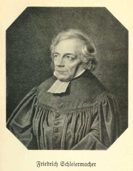 Friedrich Schleiermacher (1768-1834), protestantischer Theologe, Publizist und Philosoph 