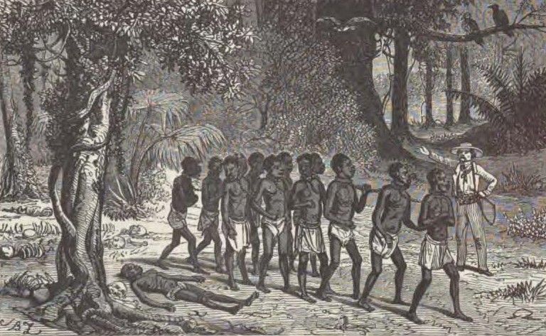 Afrikanische Sklaven