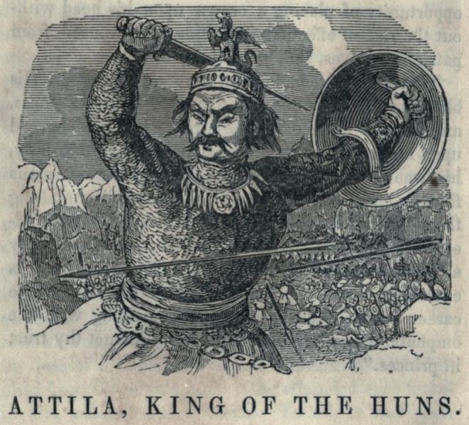 Attila der Hunnenkönig