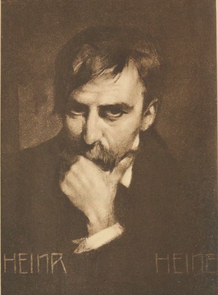 Heinrich Heine (1797-1856), deutscher Dichter und Journalist