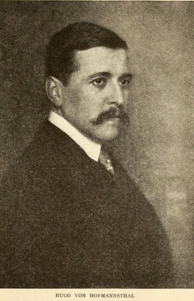 Hugo von Hofmannsthal (1874-1929), österreichischer Schriftsteller, Dramatiker und Lyriker