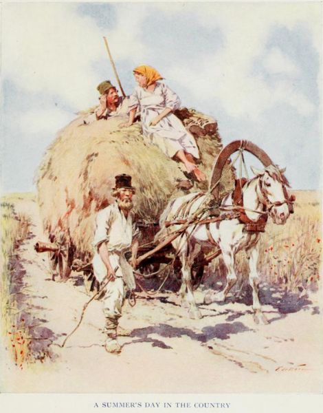 Ein Sommertag auf dem Lande