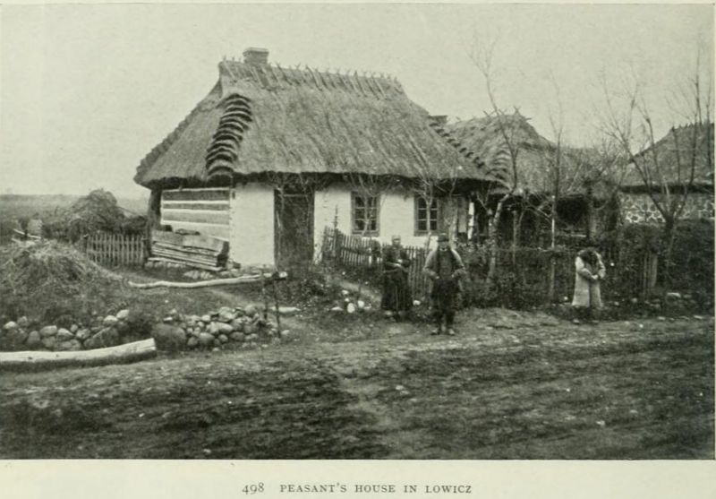 Bauernhäuser in Lowicz 2 (Polen)