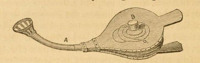 Instrument zum Abstauben der Weinblätter