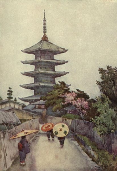 Auf dem Weg zum Tempel