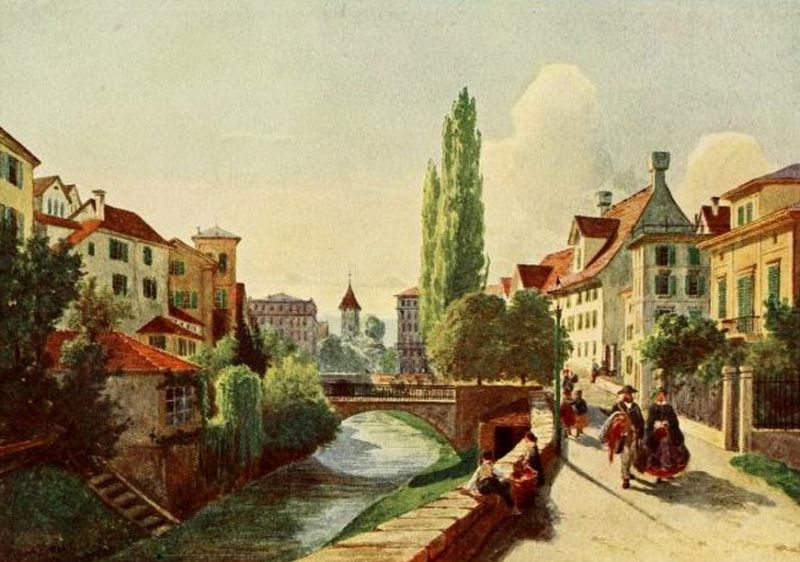 Der Fröschgraben in Zürich