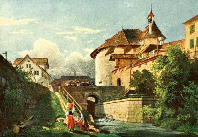 Zürich Fröschgraben 1860