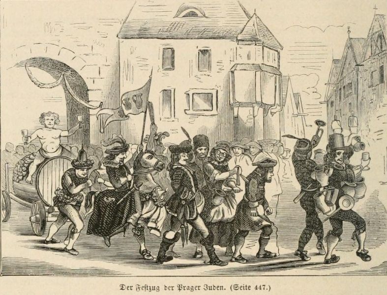 Festzug der Prager Juden