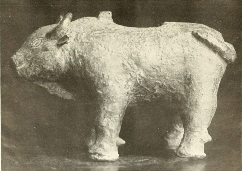 003. Rind, Bronzegefäß