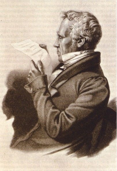 Cotta, Johann Friedrich Freiherr von Cottendorf (1764-1832) deutscher Verleger, Industriepionier und Politiker