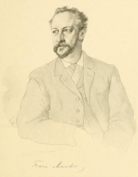 Muncker, Franz geb. 1855 in Bayreuth, gest. 1926 in München 
