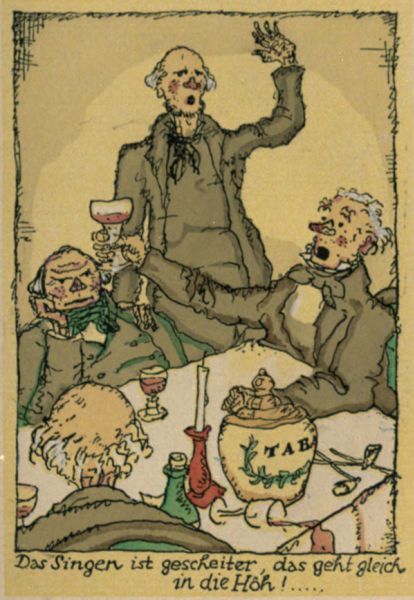 Das Singen ist gescheit ...