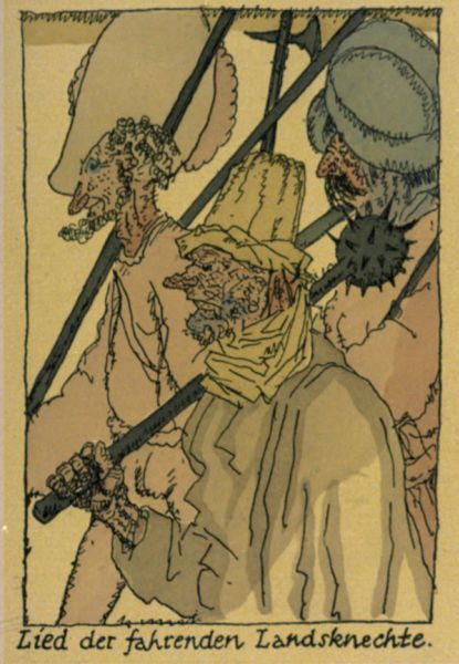 Lied der fahrenden Landsknechte