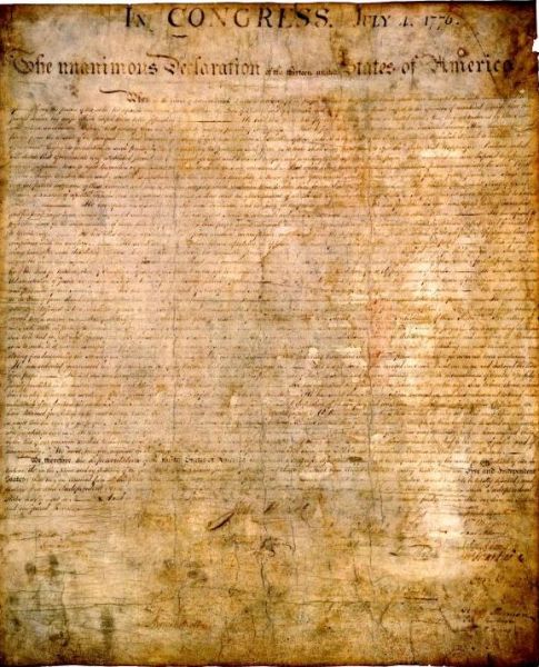 Declaration of Independence 1776