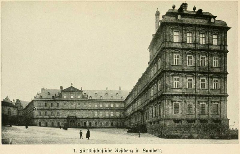 Abb. 1. Fürstbischöfliche, sog. neue Residenz. 